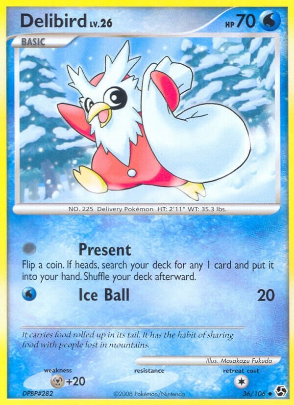 Image for Delibird (36/106) - Pokemon