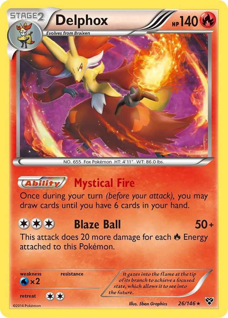 Image for Delphox (26/146) - Pokemon