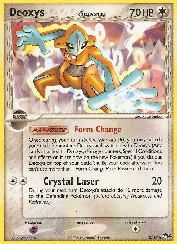 Image for Deoxys (Delta Species) (002/017) - Pokemon