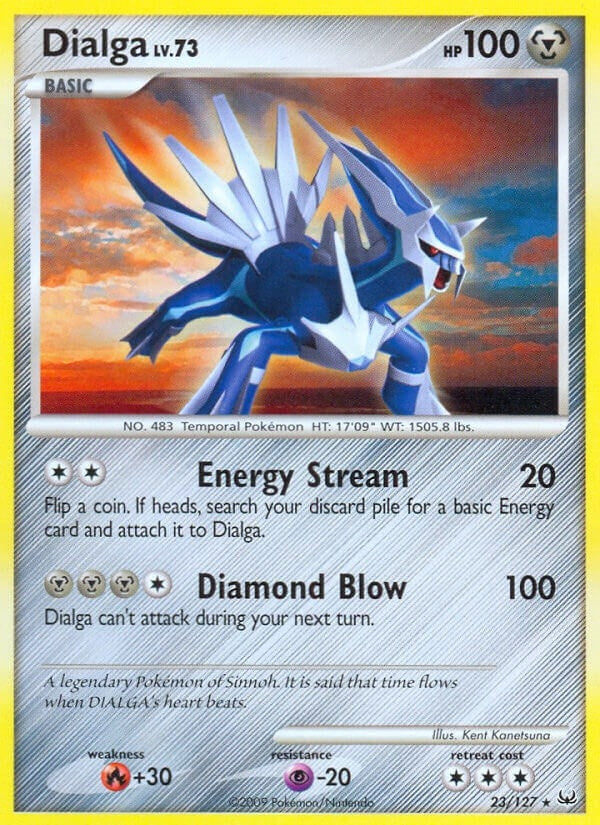 Image for Dialga (23) (23/127) - Pokemon
