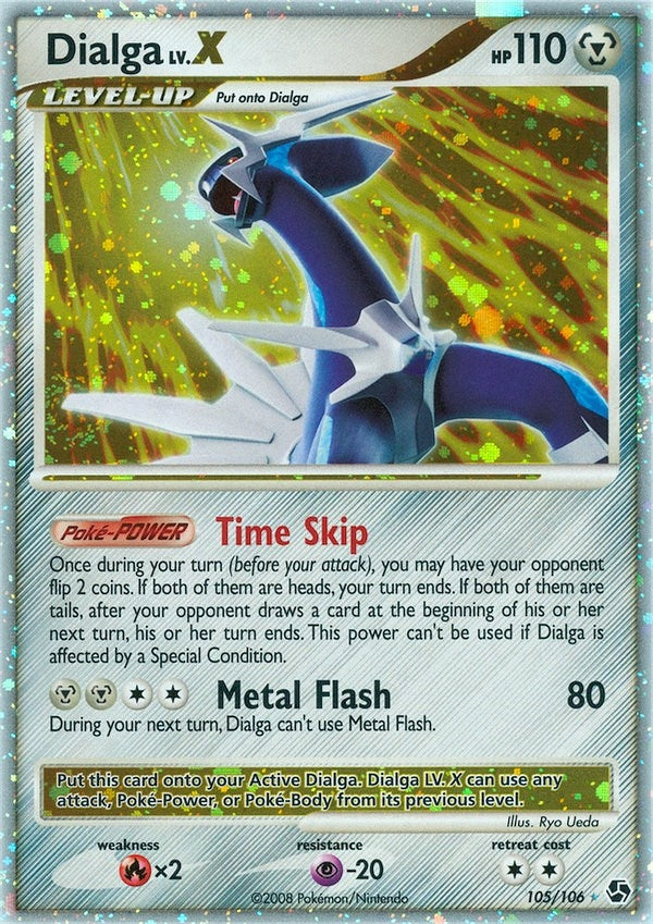 Image for Dialga LV.X (105/106) - Pokemon