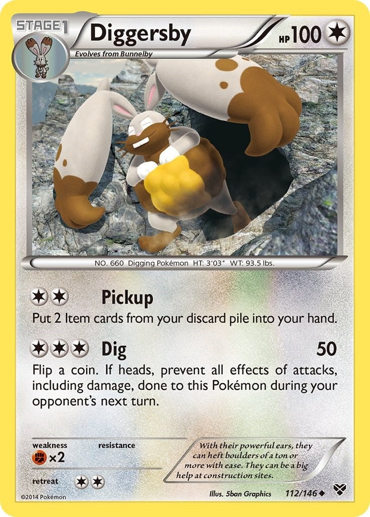 Image for Diggersby (112/146) - Pokemon