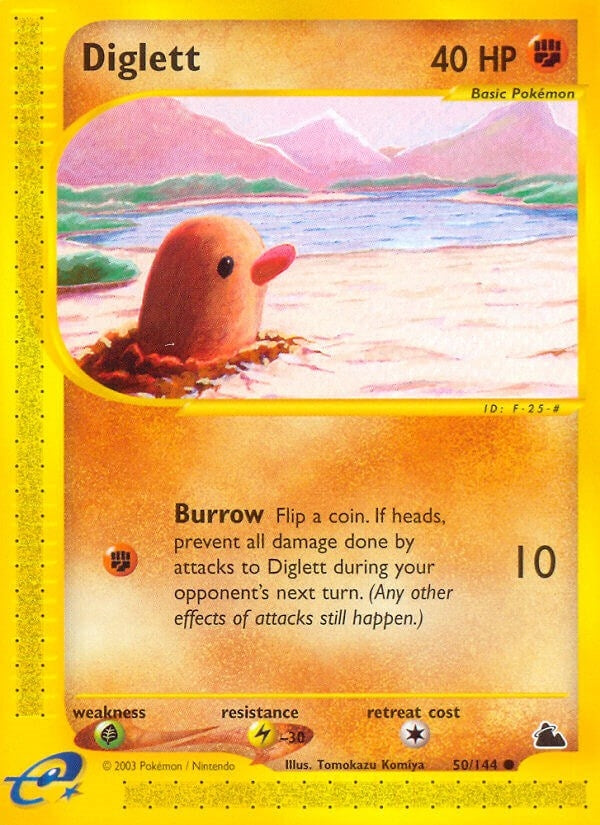 Image for Diglett (050/144) - Pokemon