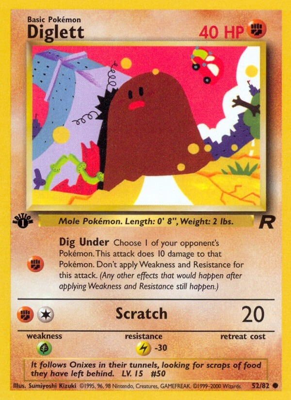 Image for Diglett (52/82) - Pokemon