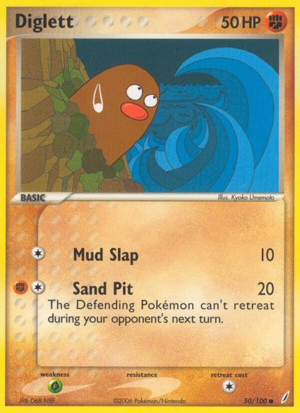 Image for Diglett (50/100) - Pokemon