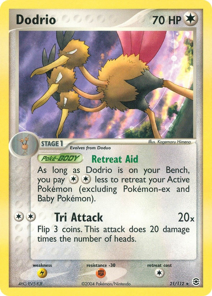 Image for Dodrio (21/112) - Pokemon