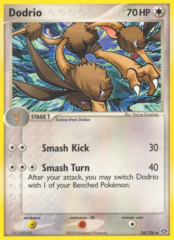 Image for Dodrio (26/106) - Pokemon
