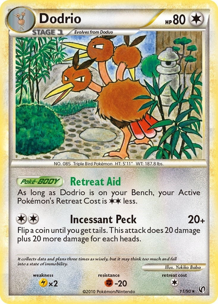 Image for Dodrio (11/90) - Pokemon