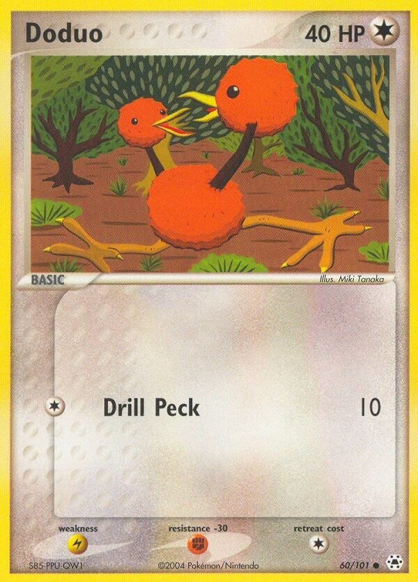 Image for Doduo (60/101) - Pokemon