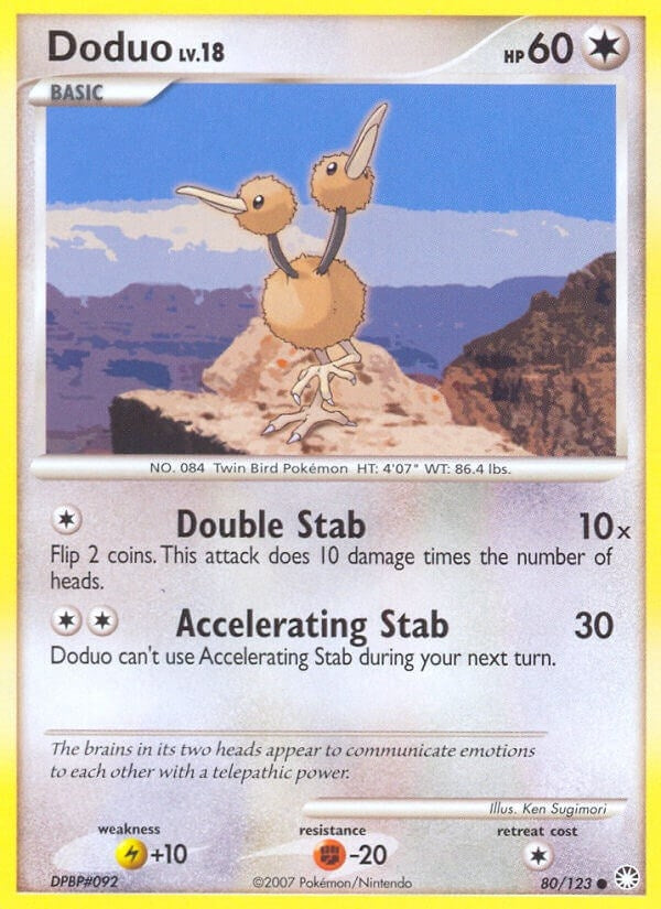 Image for Doduo (80/123) - Pokemon
