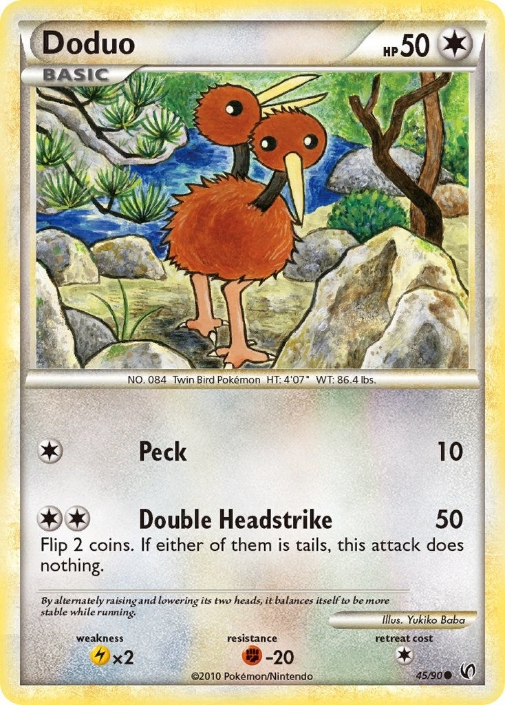 Image for Doduo (45/90) - Pokemon