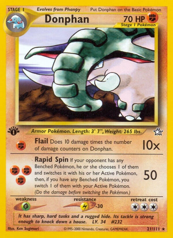 Image for Donphan (021/111) - Pokemon