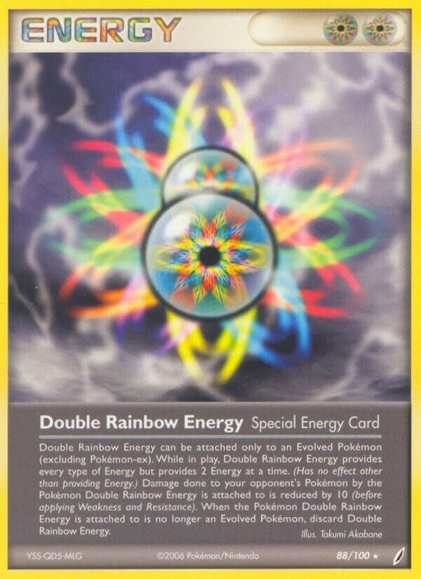 Image for Double Rainbow Energy (88/100) - Pokemon