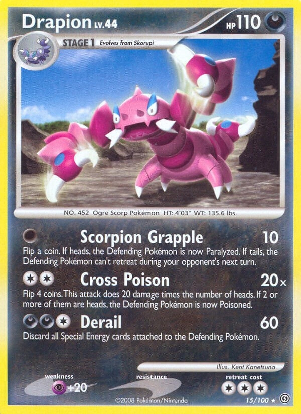 Image for Drapion (15/100) - Pokemon