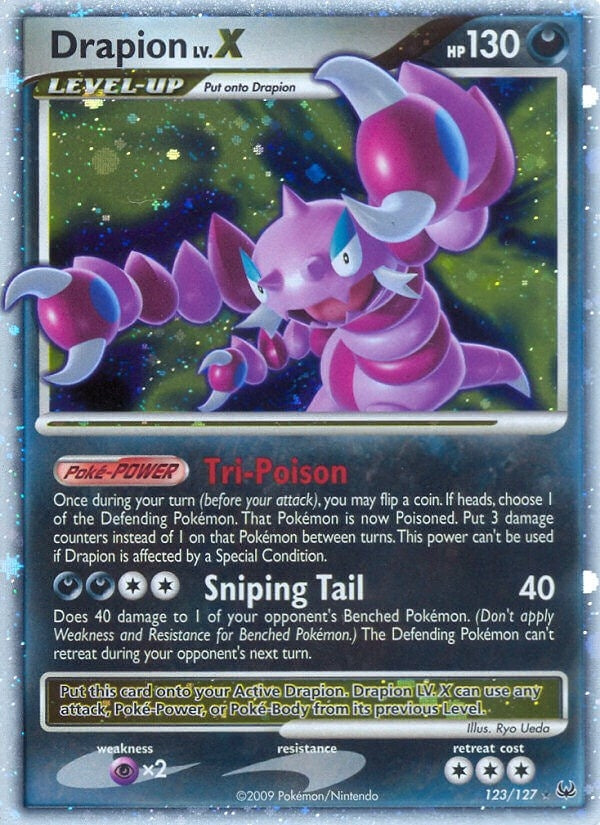 Image for Drapion LV.X (123/127) - Pokemon