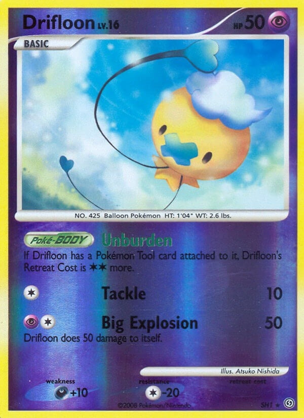 Image for Drifloon (Shiny) (SH1) - Pokemon