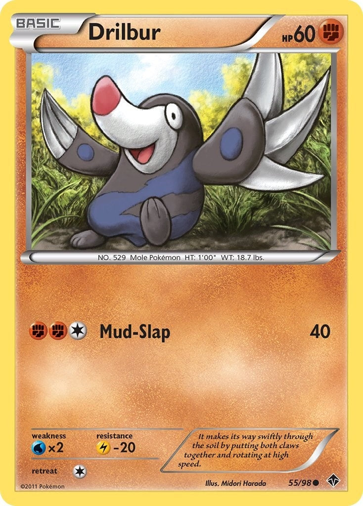 Image for Drilbur (55) (55/98) - Pokemon