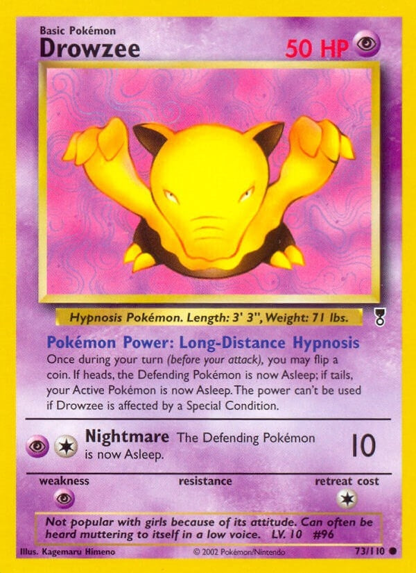 Image for Drowzee (073/110) - Pokemon