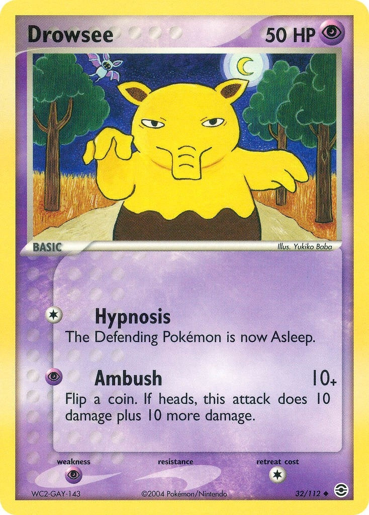 Image for Drowsee (32/112) - Pokemon