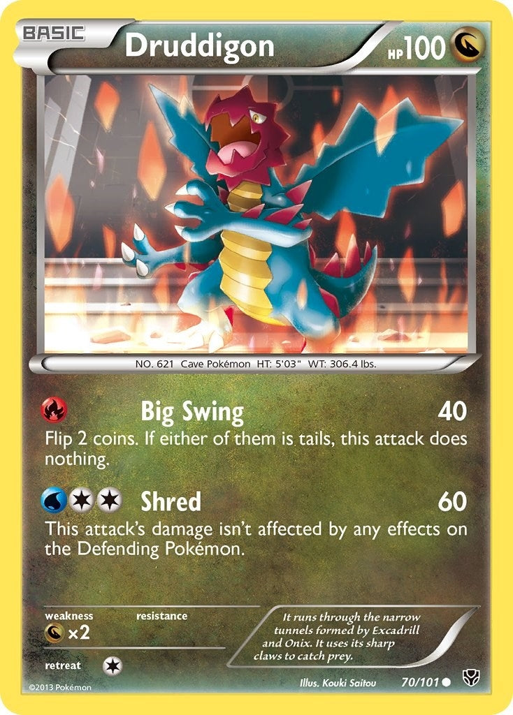 Image for Druddigon (70/101) - Pokemon