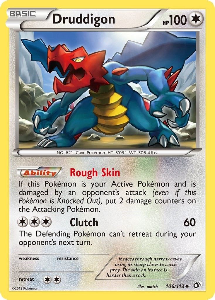 Image for Druddigon (106/113) - Pokemon