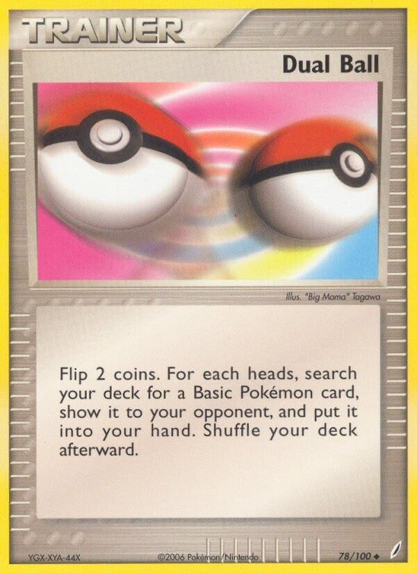 Image for Dual Ball (78/100) - Pokemon