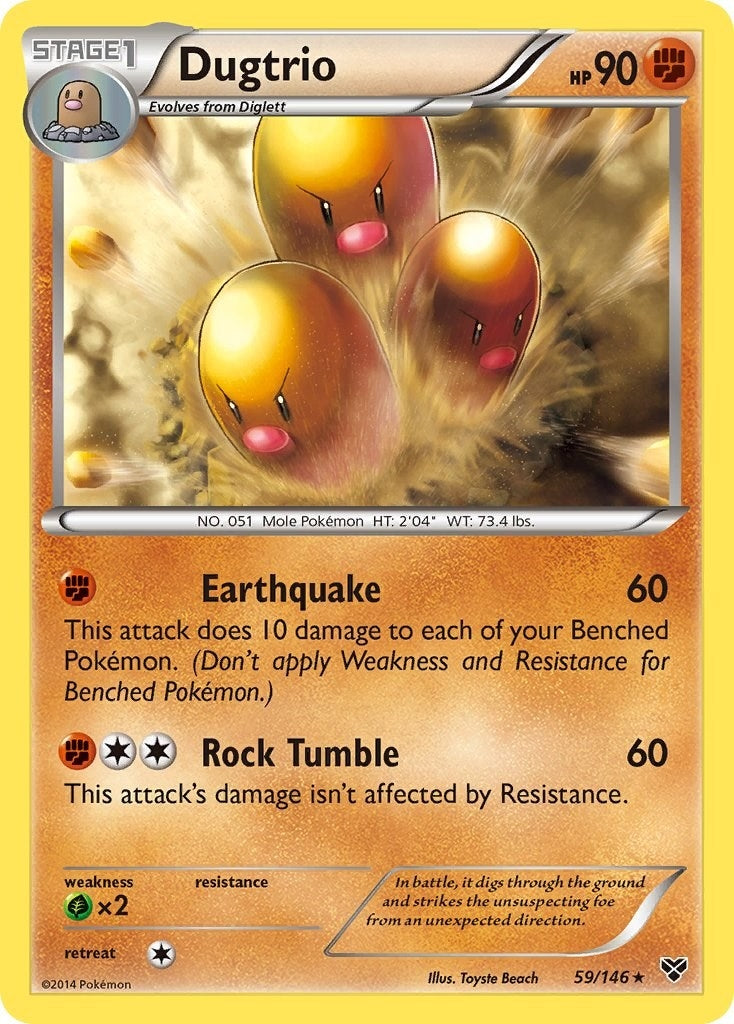 Image for Dugtrio (59/146) - Pokemon