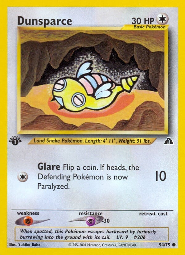Image for Dunsparce (54/75) - Pokemon