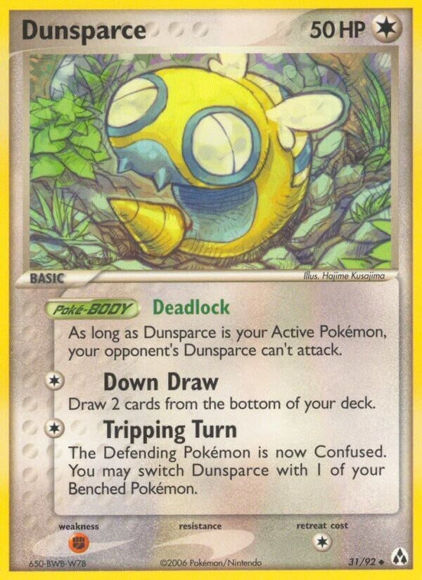 Image for Dunsparce (31/92) - Pokemon