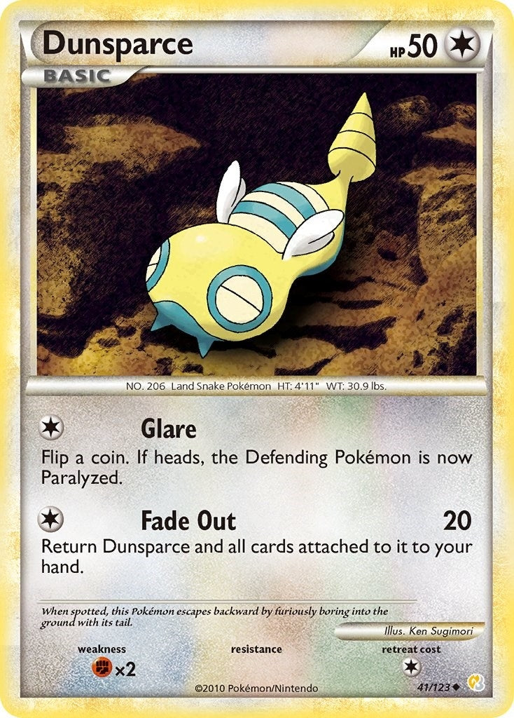 Image for Dunsparce (41/123) - Pokemon