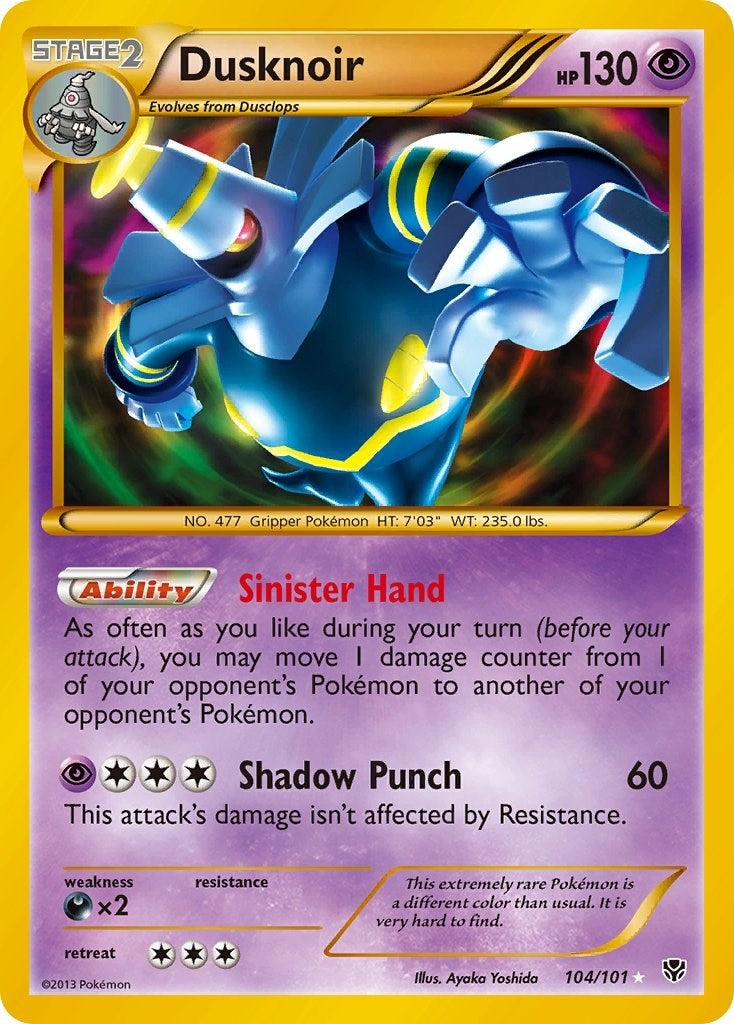 Image for Dusknoir (104 Secret Rare) (104/101) - Pokemon