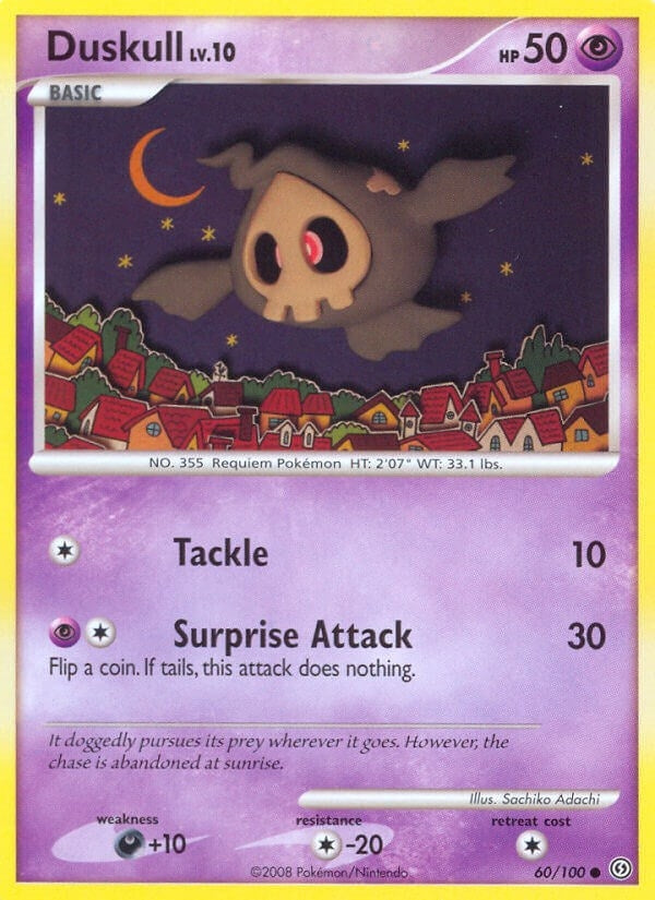 Image for Duskull (60) (60/100) - Pokemon