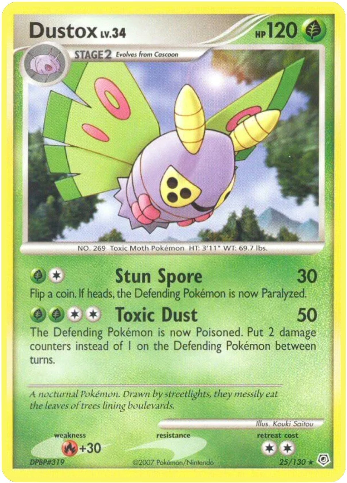 Image for Dustox (25/130) - Pokemon
