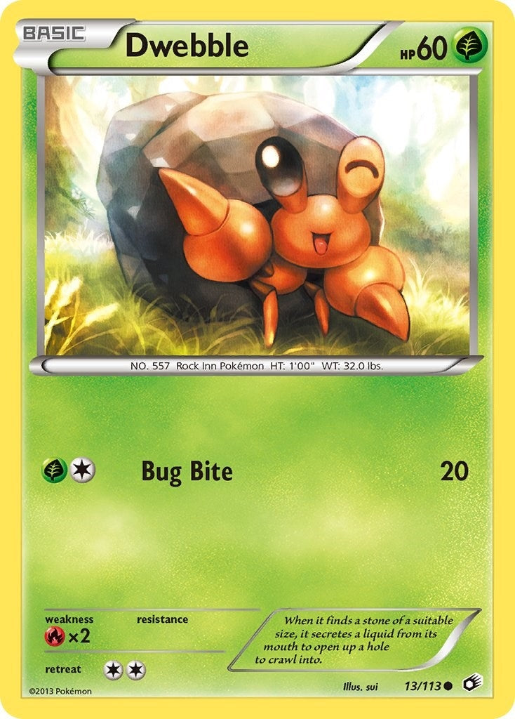 Image for Dwebble (13/113) - Pokemon