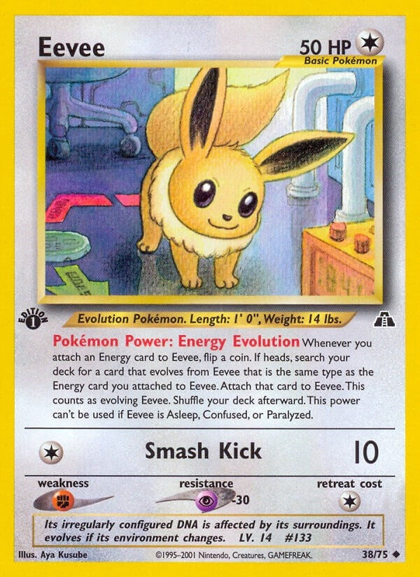 Image for Eevee (38/75) - Pokemon