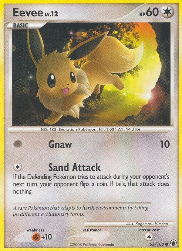 Image for Eevee (63) (63/100) - Pokemon