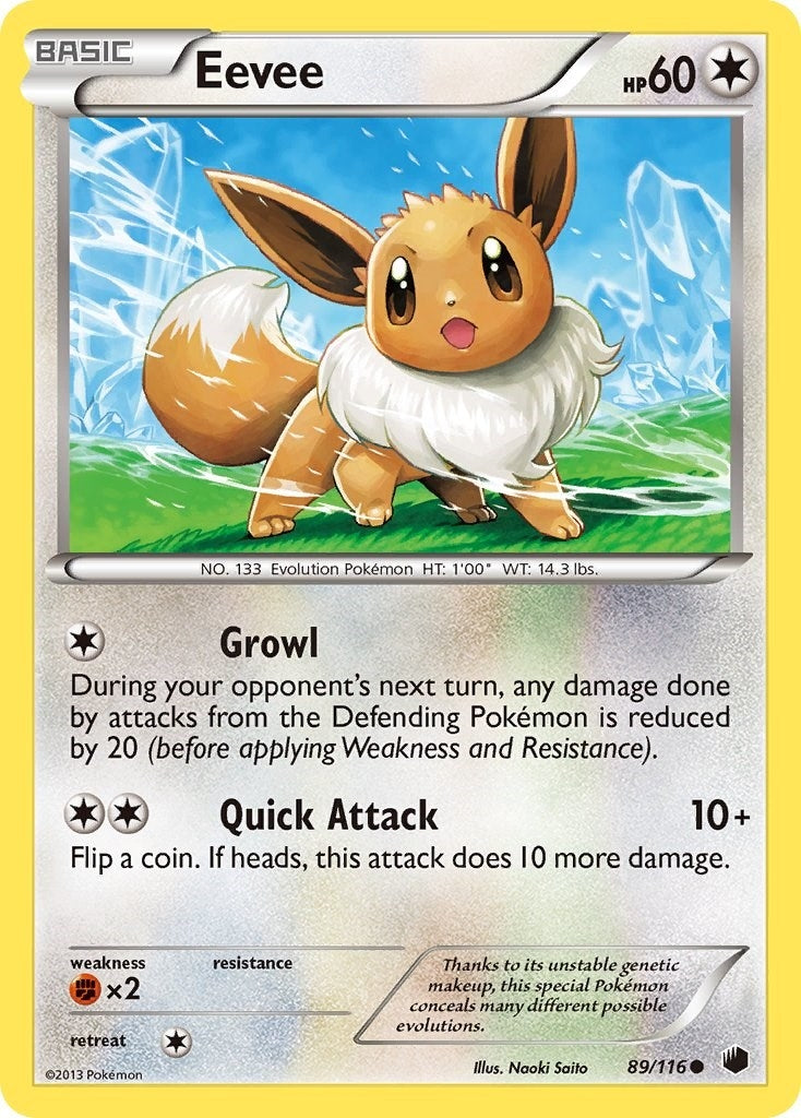 Image for Eevee (89) (89/116) - Pokemon