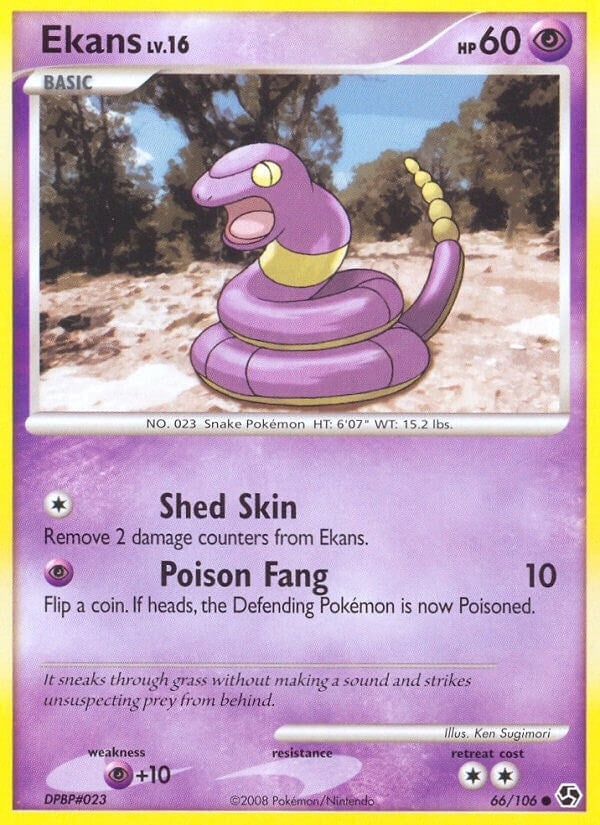 Image for Ekans (66/106) - Pokemon