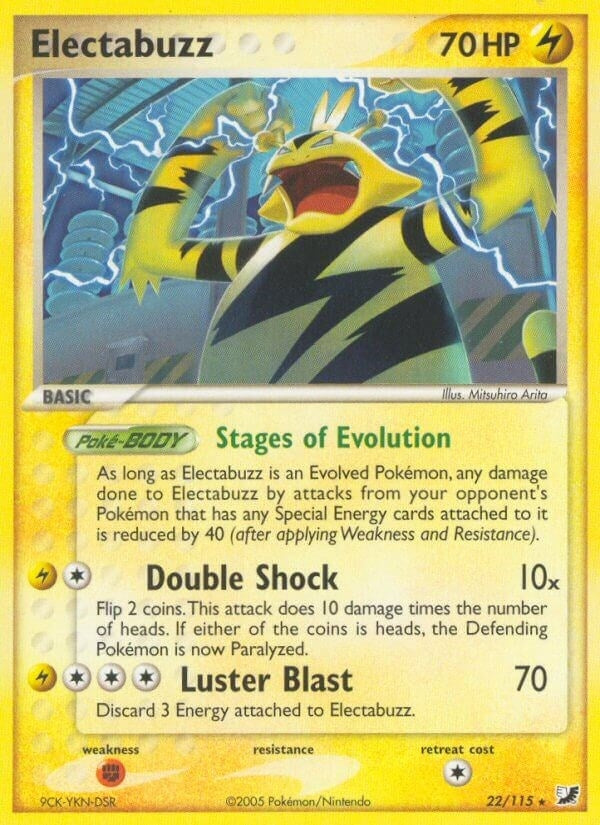Image for Electabuzz (22/115) - Pokemon