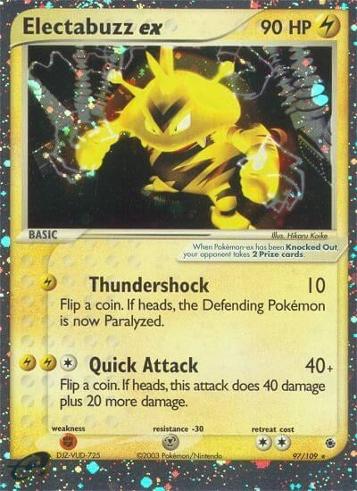 Image for Electabuzz ex (97/109) - Pokemon