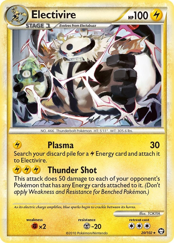 Image for Electivire (20/102) - Pokemon