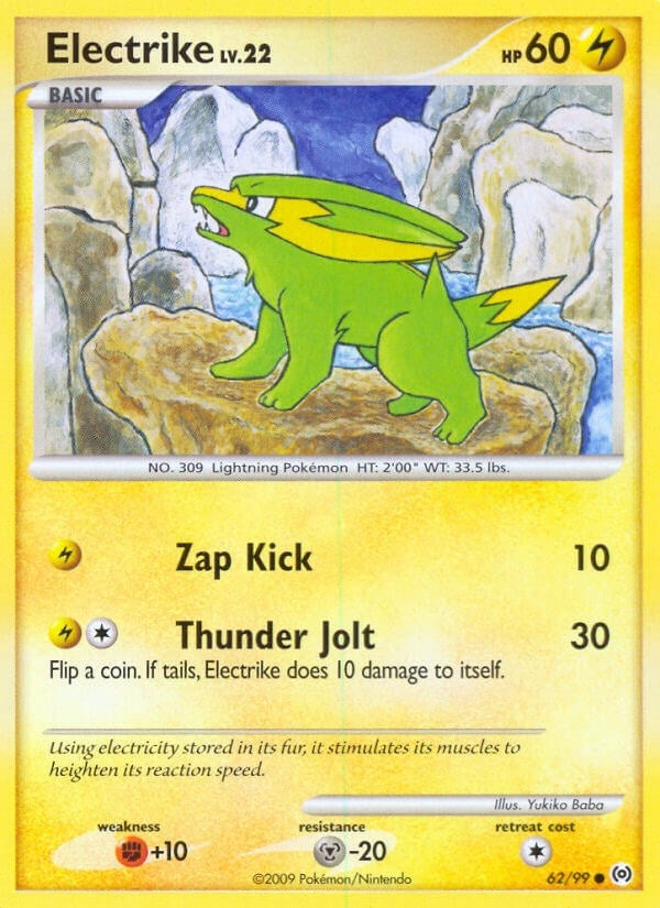 Image for Electrike (62) (62/99) - Pokemon