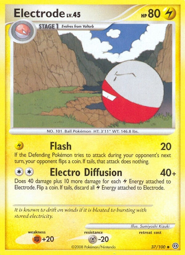 Image for Electrode (37) (37/100) - Pokemon