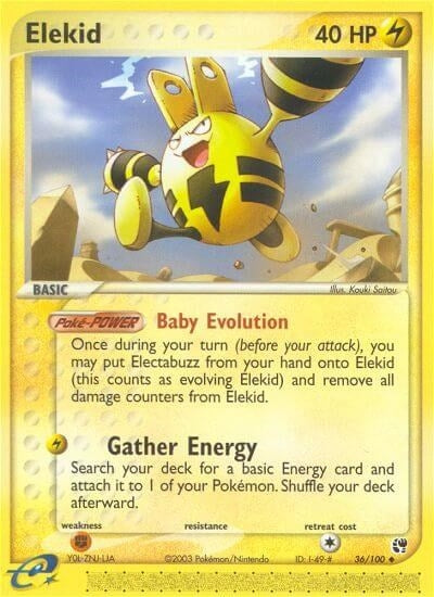 Image for Elekid (36/100) - Pokemon