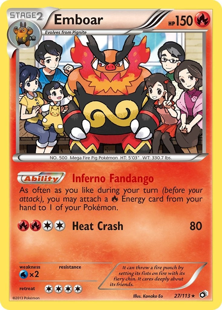 Image for Emboar (27/113) - Pokemon
