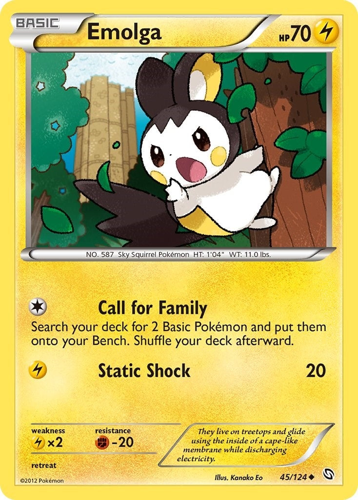 Image for Emolga (45/124) - Pokemon