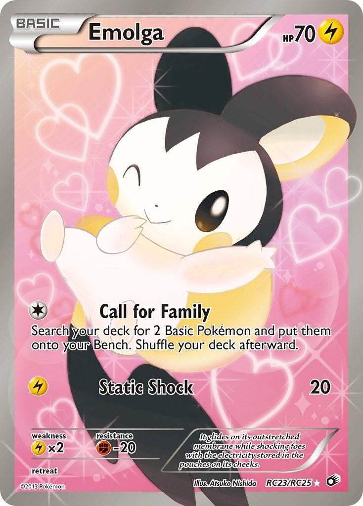 Image for Emolga (Full Art) (RC23/RC25) - Pokemon