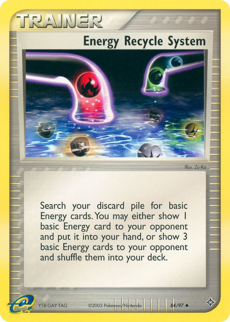 Image for Energy Recycle System (84/97) - Pokemon