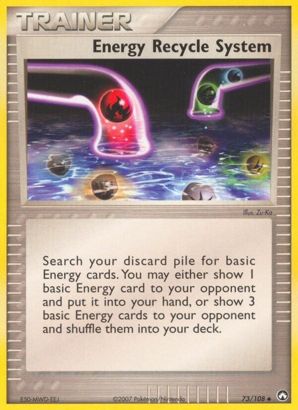 Image for Energy Recycle System (73/108) - Pokemon
