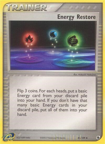 Image for Energy Restore (81/109) - Pokemon